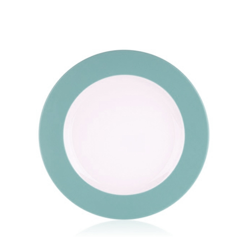 500122.216 Bord plat diam. 17cm. Ocean kleur Mint Nova